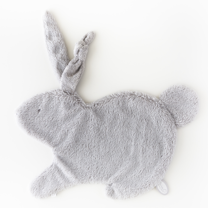  emma the rabbit baby comforter grey 30 cm 